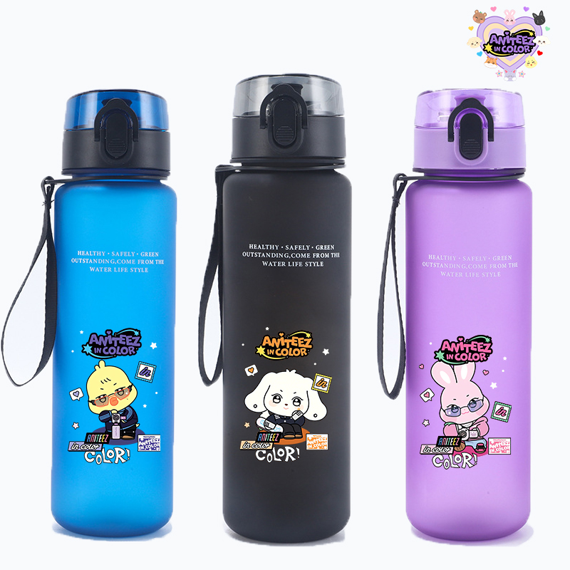 Outdoor Sportsman Group - 650ML ATEEZ 물병 K-pop 남자 그룹