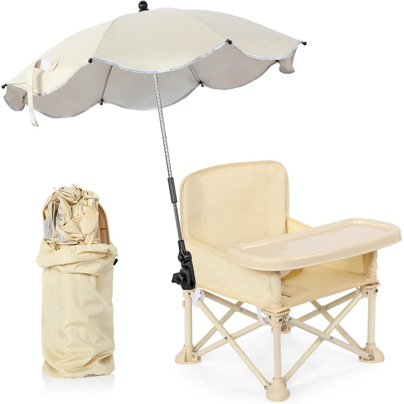Outdoor Sport Chairs - 아기 야외용 비치 의자, 우산, 등받이,