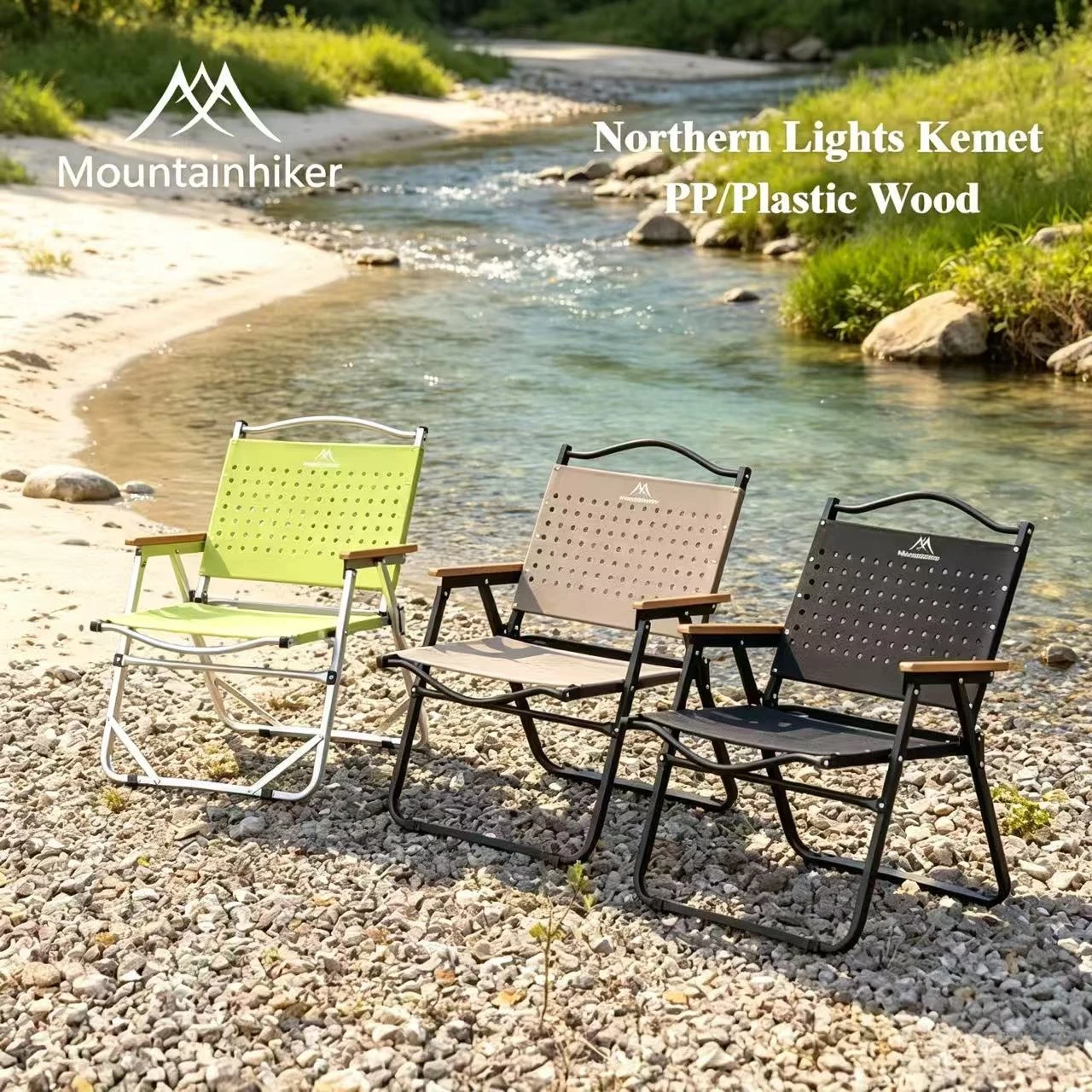 Outdoor Sport Chairs - MOUNTAINHIKER 캠핑 의자 휴대용 접이식 커밋