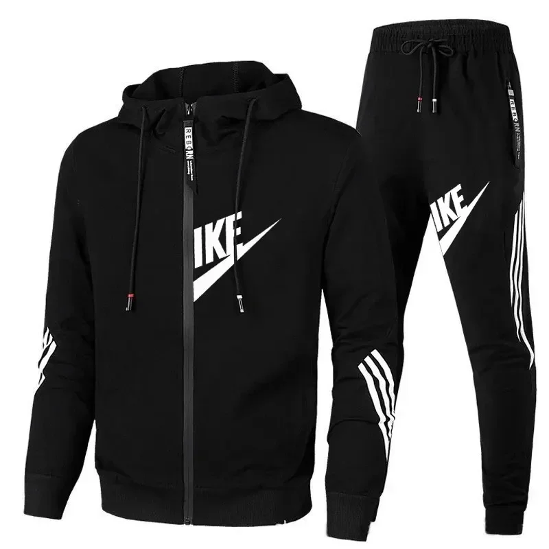 Outdoor Sport Outfit - 야외 스포츠 조깅복. 부드러운 니트 소재의