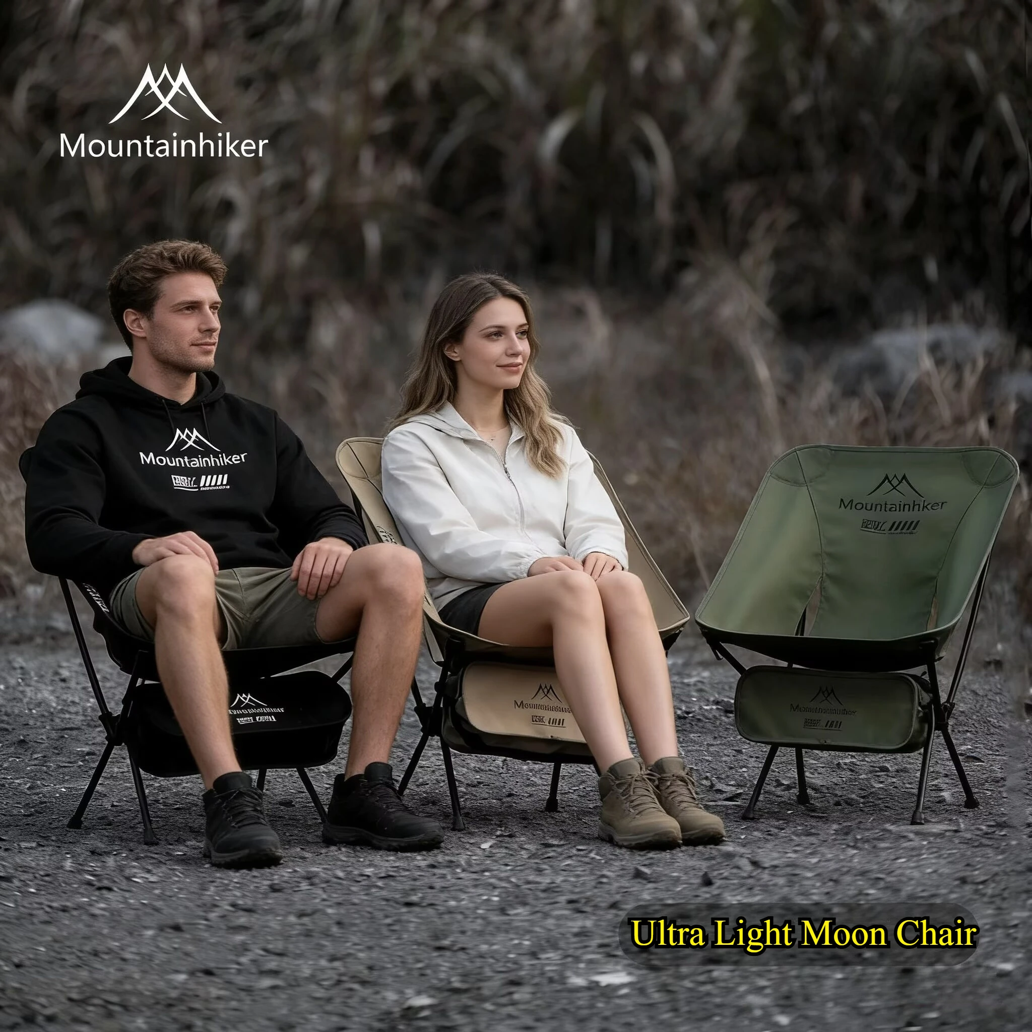 Outdoor Sport Chairs - MOUNTAINHIKER 업그레이드 초경량 문체어 캠핑 하이킹