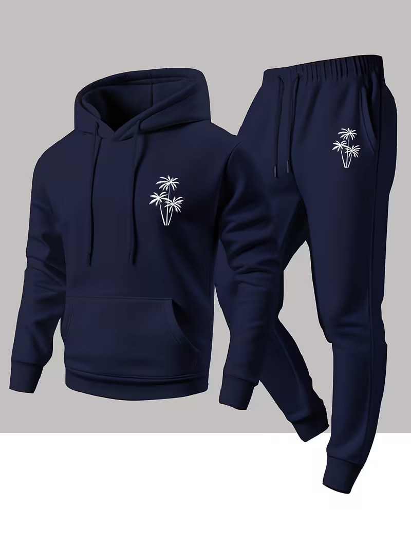 남성 미니멀리스트 쿨한 맞춤형 프린트 트랙수트, 후드티 - Outdoor Sport Outfit 리뷰 및 가격