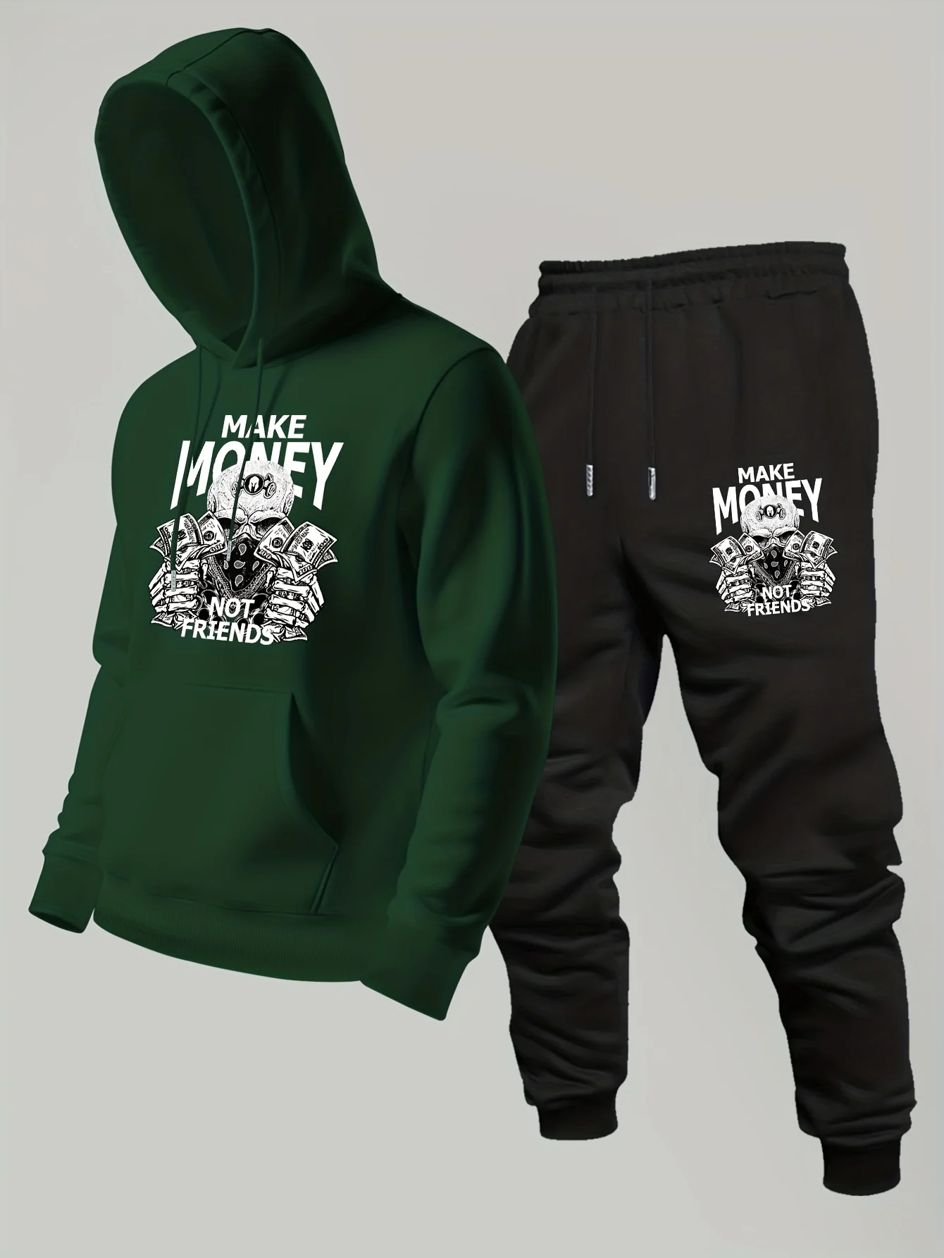 2026 신상 남성 프린트 후드티셔츠 & 팬츠 2PCS - Outdoor Sport Hoodie 리뷰 및 가격