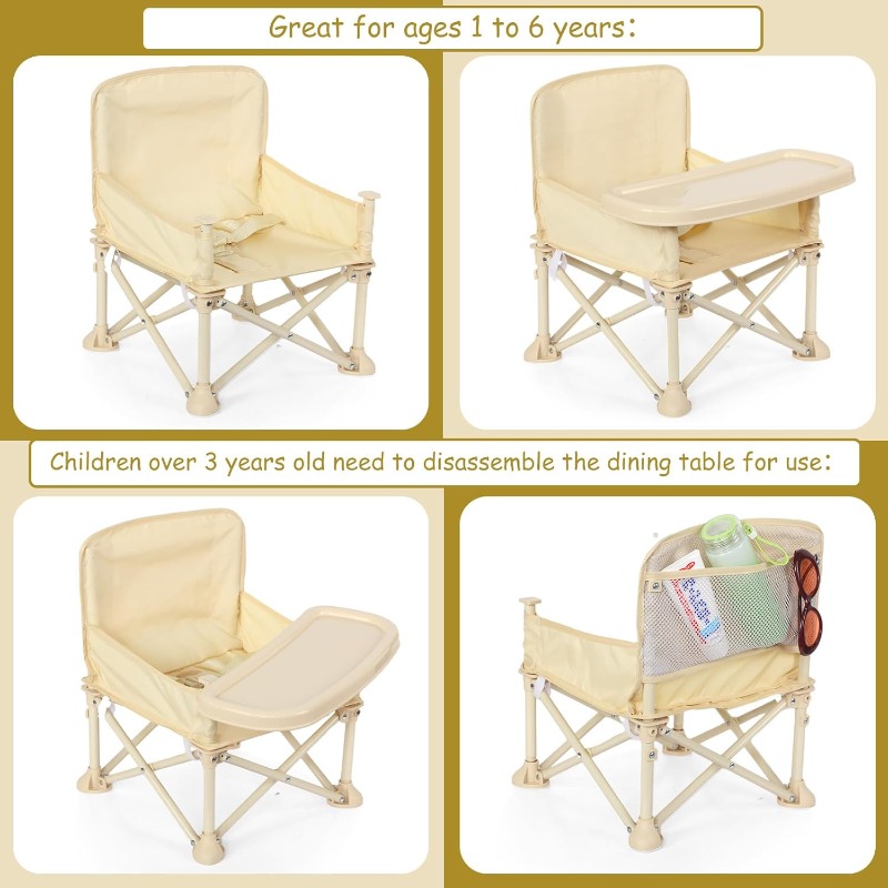아기 야외용 비치 의자, 우산, 등받이, 포켓, 안전벨 - Outdoor Sport Chairs 리뷰 및 가격