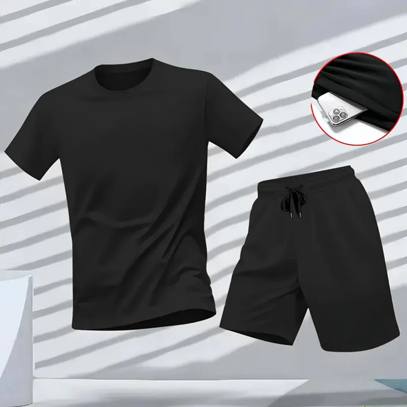 남성 세트 2026 신상 트랙슈트 티셔츠 & 반바지 2 - Outdoor Sport Outfit 리뷰 및 가격