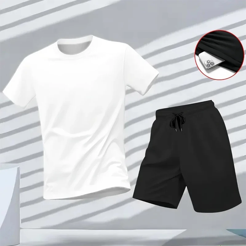 남성 세트 2026 신상 트랙슈트 티셔츠 & 반바지 2 - Outdoor Sport Outfit 리뷰 및 가격