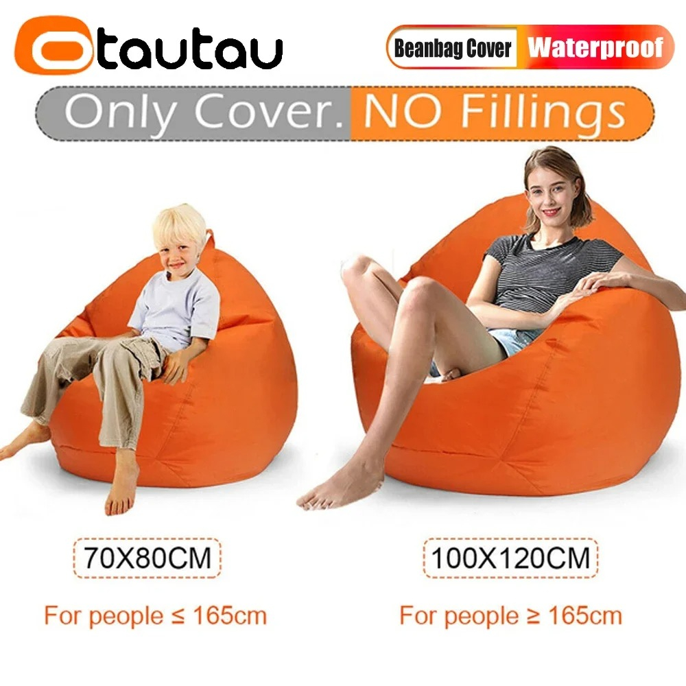 OTAUTAU 야외 방수 빈 백 커버, 충전재 없음,  - Outdoor Sport Chairs 리뷰 및 가격