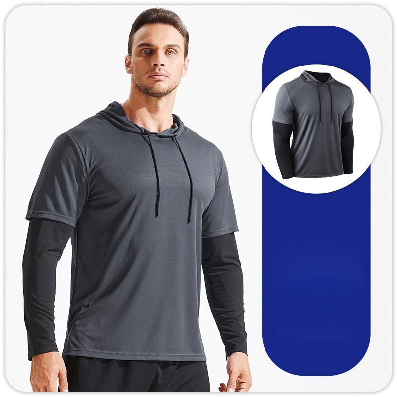 남성 야외 러닝 피트니스 티셔츠 후드 퀵 드라이 스포츠 - Outdoor Sport Hoodie 리뷰 및 가격